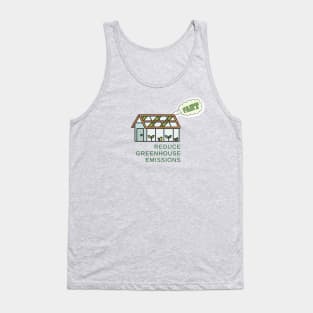 Reduce Greenhouse Emissions Tank Top